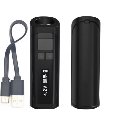 コンパクト 510規格 ペンバッテリー（400mAh／ディスプレイ付き／USB-C充電対応） - 画像 (2)