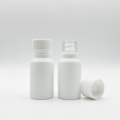 10ml 白色液体容器|スクリューキャップ付き/PEボトル・小分け保存・試薬・香料・リキッド用