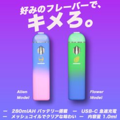 一体型POD CBD VAPE デバイス 280mah USB-C