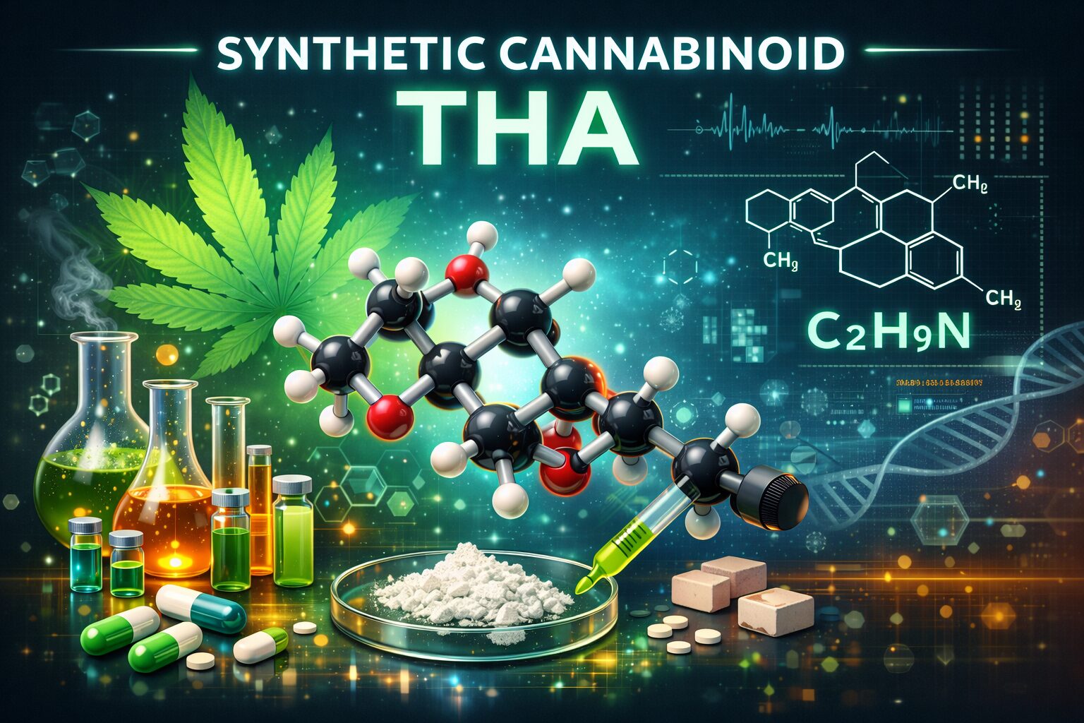 THA（合成カンナビノイド）を調べるイメージ画像