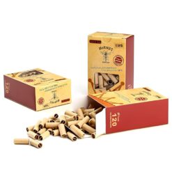 Hornet プレロールチップ Wフィルター｜無漂白ナチュラル・レギュラーサイズ 120個入り