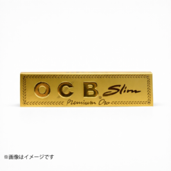 OCB Gold Slim キングサイズスリムペーパー 32枚｜超極薄・スローバーニング（フランス製）