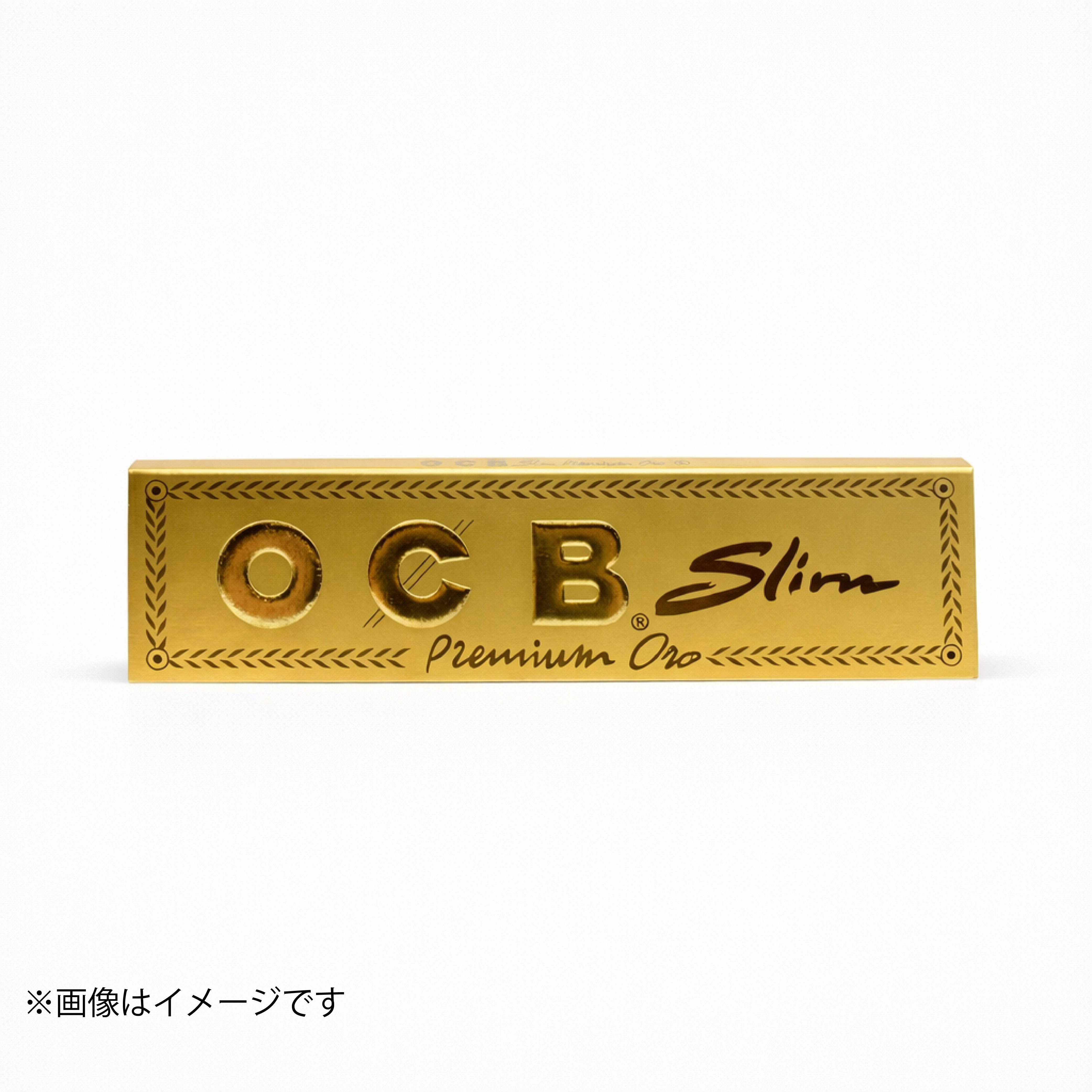 OCB Gold Slim キングサイズスリムペーパー 32枚|超極薄・スローバーニング(フランス製)