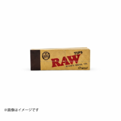 RAW Original Tips 50枚｜無漂白・糊なしフィルターチップ（ローチ）レギュラーサイズ
