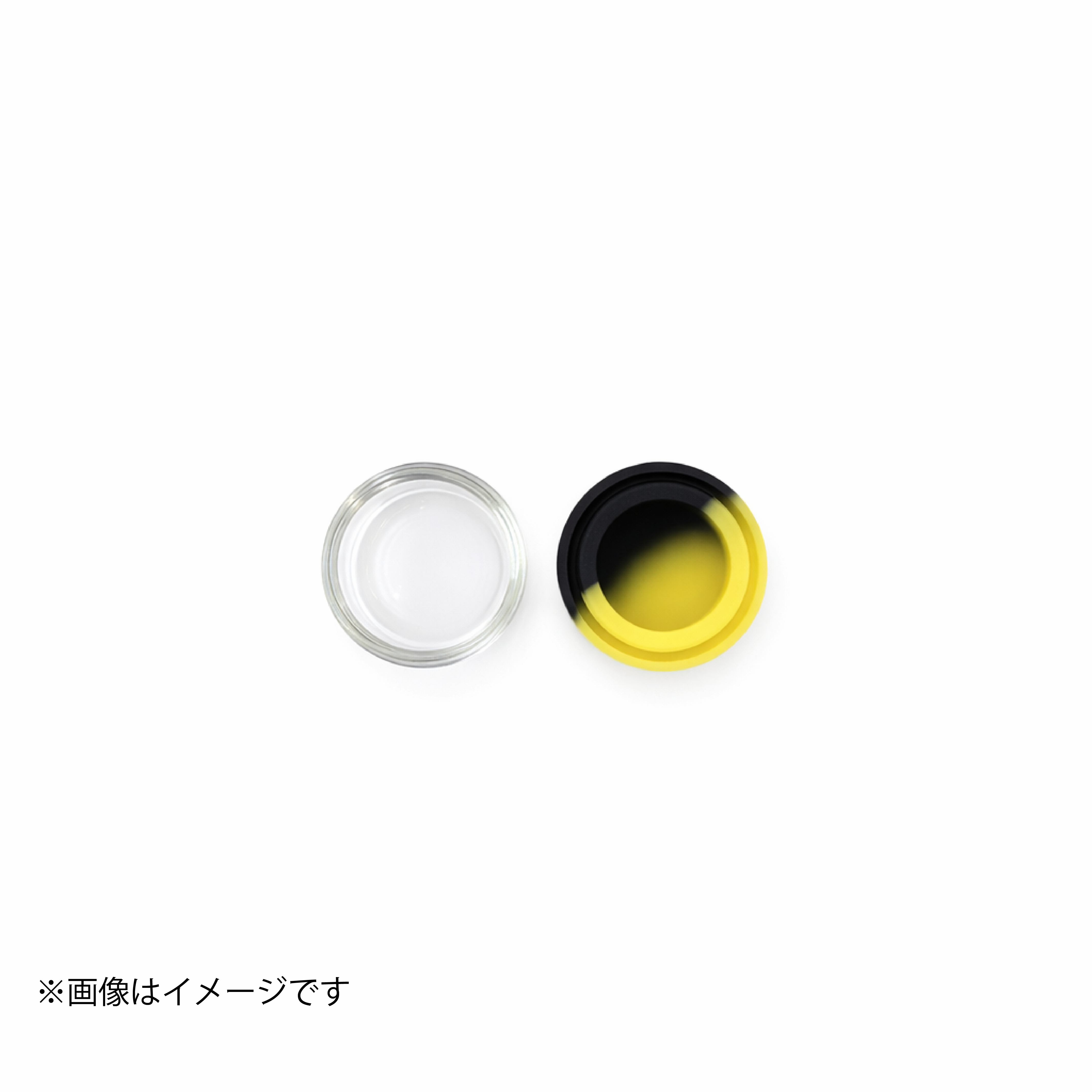 ガラス保存容器 5ml|シリコン蓋付き・テルペン吸着を抑えるクリアガラスジャー(カラーランダム) - 画像 (2)