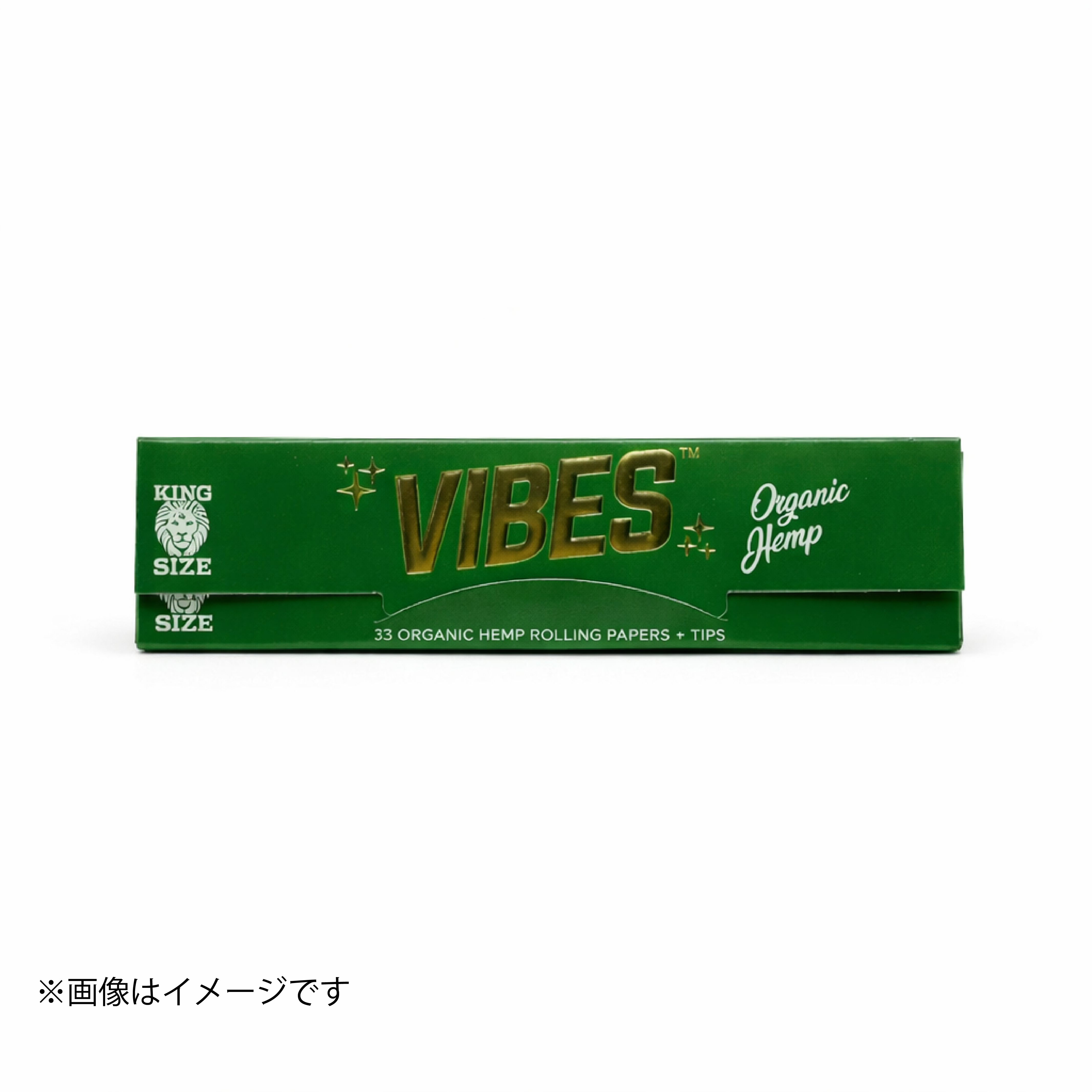 VIBES King Size ローリングペーパー 5種|The Vibes Collection(Red/Blue/Black/Green/White)33枚入り - 画像 (4)
