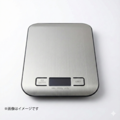 デジタルキッチンスケール 10kg｜1g単位・ステンレス皿・単位切替＆TARE搭載（Model 2012）
