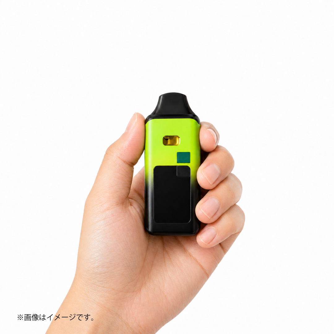 ΔHEMP LIQUID 使い捨てデバイス一体型タイプ（写真：GRAPE GOD）