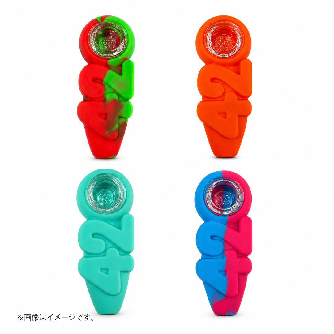 420 シリコンパイプ ミニグラスボウル
