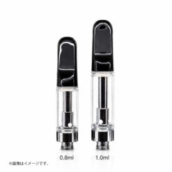 セラミックアトマイザー 黒（ブラック）0.8ml / 1.0ml｜510規格 CBD対応カートリッジ