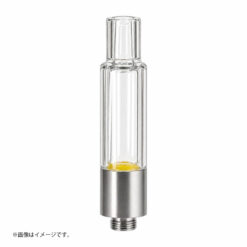 フルガラスアトマイザー 1ml【YELLOW】｜510規格 ガラスカートリッジ
