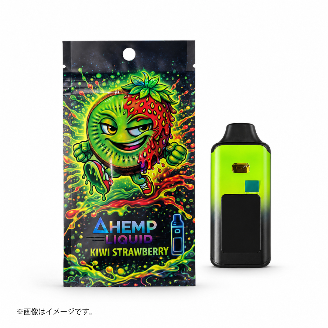 ΔHEMP LIQUID KIWI STRAWBERRY