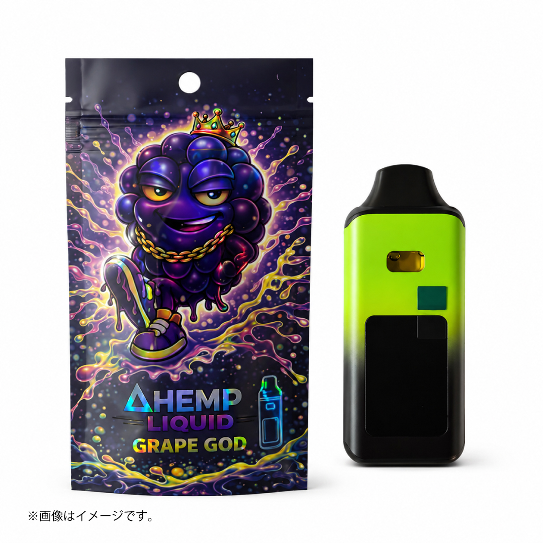 ΔHEMP LIQUID GRAPE GOD