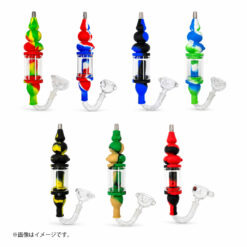 ネクターコレクター シリコン｜ガラスチャンバー＆ステンレスチップ付き 全7色（GYD301）