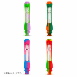 ワンヒッター シリコンパイプ｜ガラスインナー スティック型 全4色（GYD320）