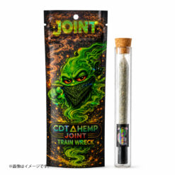 CDT ΔHEMP JOINT TRAIN WRECK｜CBD・CBG・テルペン配合 日本製プレロールジョイント 0.8g