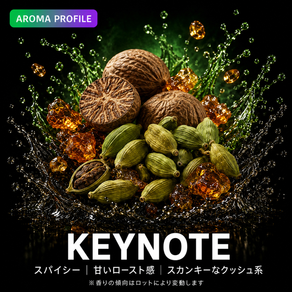 【ボタニカルストレイン】フレーバー名 Keynote|本格OG&スパイシースカンク|植物由来100%|2ml〜 - 画像 (3)