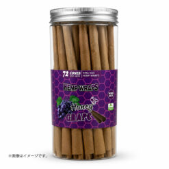 HORNET Honey Grape ヘンプラップス プリロールコーン 72本入｜キングサイズ ブランツ