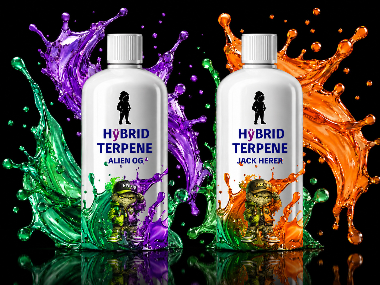 HYBRID TERPENE ハイブリッドテルペン 全2フレーバー Alien OG Jack Herer ライブレジン×ボタニカル配合 ラインナップ