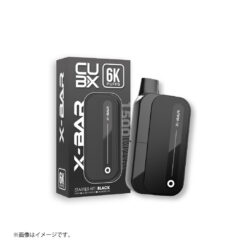 X-BAR CUBX バッテリー本体 1500mAh USB-C｜ブラック リフィル式ポッドデバイス（ポッド別売）