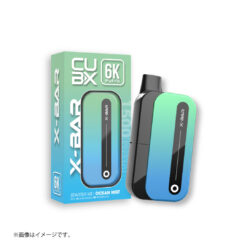 X-BAR CUBX バッテリー本体 1500mAh USB-C｜オーシャンミスト リフィル式ポッドデバイス（ポッド別売）