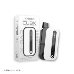 X-BAR CUBX バッテリー本体 1500mAh USB-C｜ピュアホワイト リフィル式ポッドデバイス（ポッド別売）