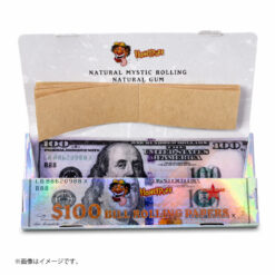 HoneyPuff $100ビル ローリングペーパー キングサイズ｜未漂白ナチュラル・天然ガム 手巻き用 巻紙