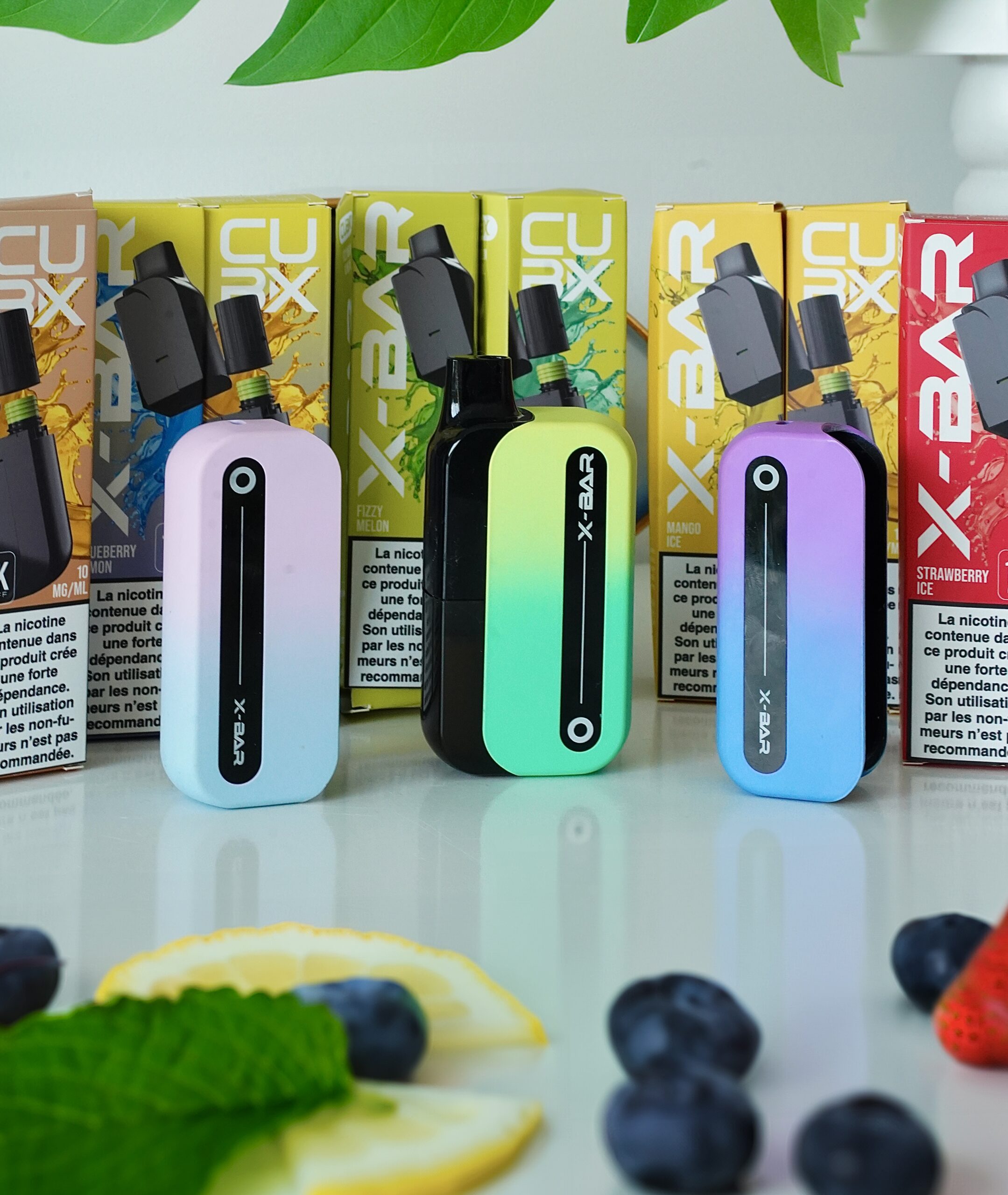 CUBX ブルーベリー ポッド+リフィル 11ml|ニコチン0mg リフィル式(X-BAR) - 画像 (5)