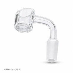 クォーツバンガー 石英 WAX用 ガラスアクセサリー｜14mm オス 90度 喫煙具