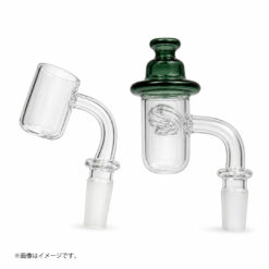 クォーツバンガー スピンキャップセット 90°／オス フラットトップ