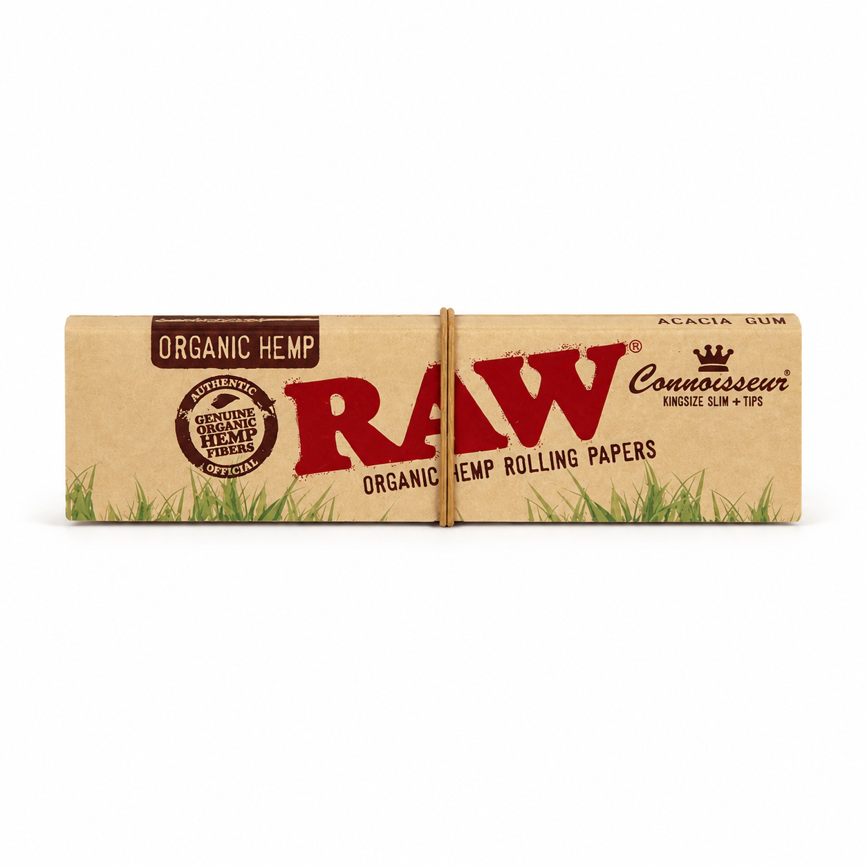 RAW(ロウ)オーガニックヘンプ コニサー キングサイズスリム|ロールペーパー+プリロールチップ 有機麻