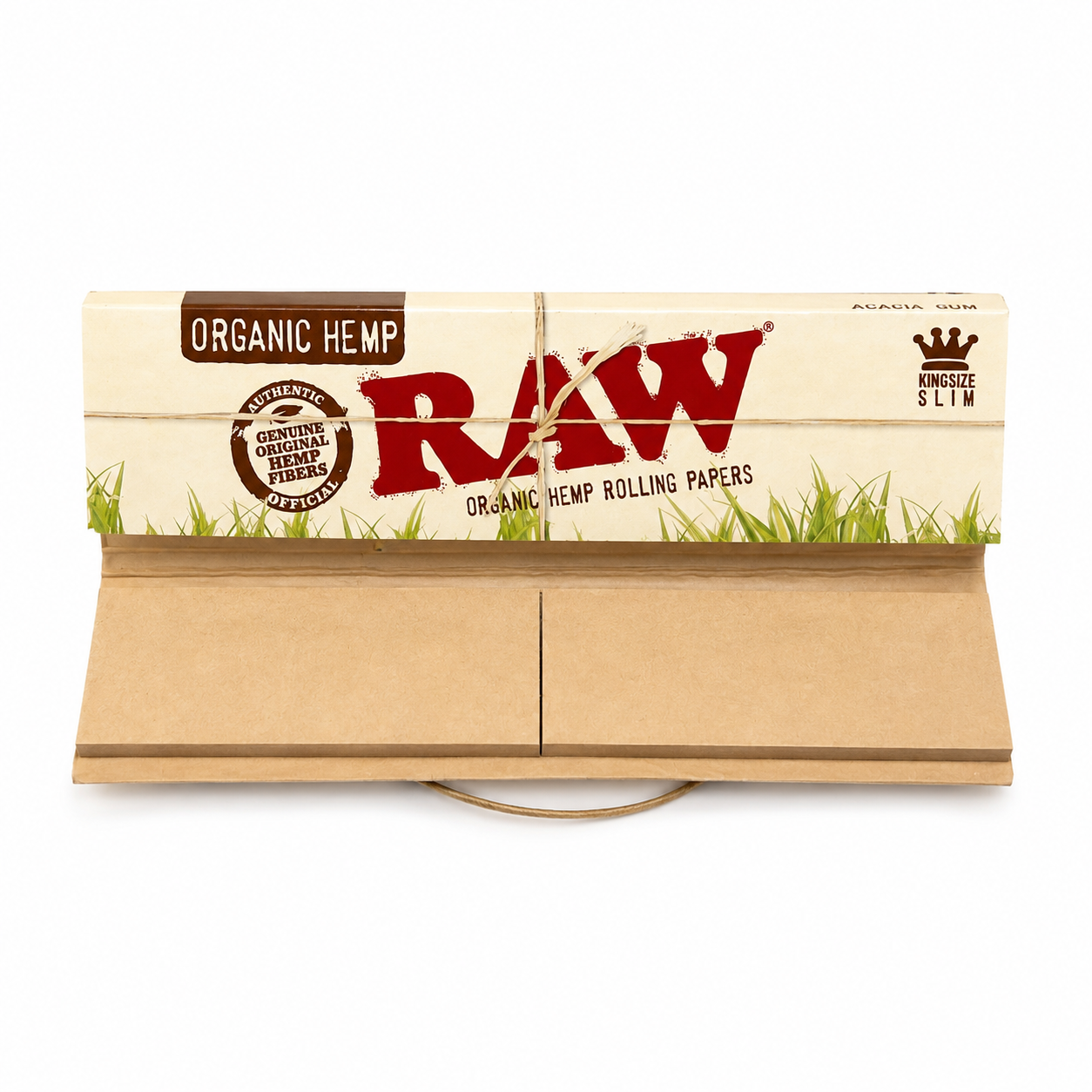 RAW(ロウ)オーガニックヘンプ コニサー キングサイズスリム|ロールペーパー+プリロールチップ 有機麻 - 画像 (2)
