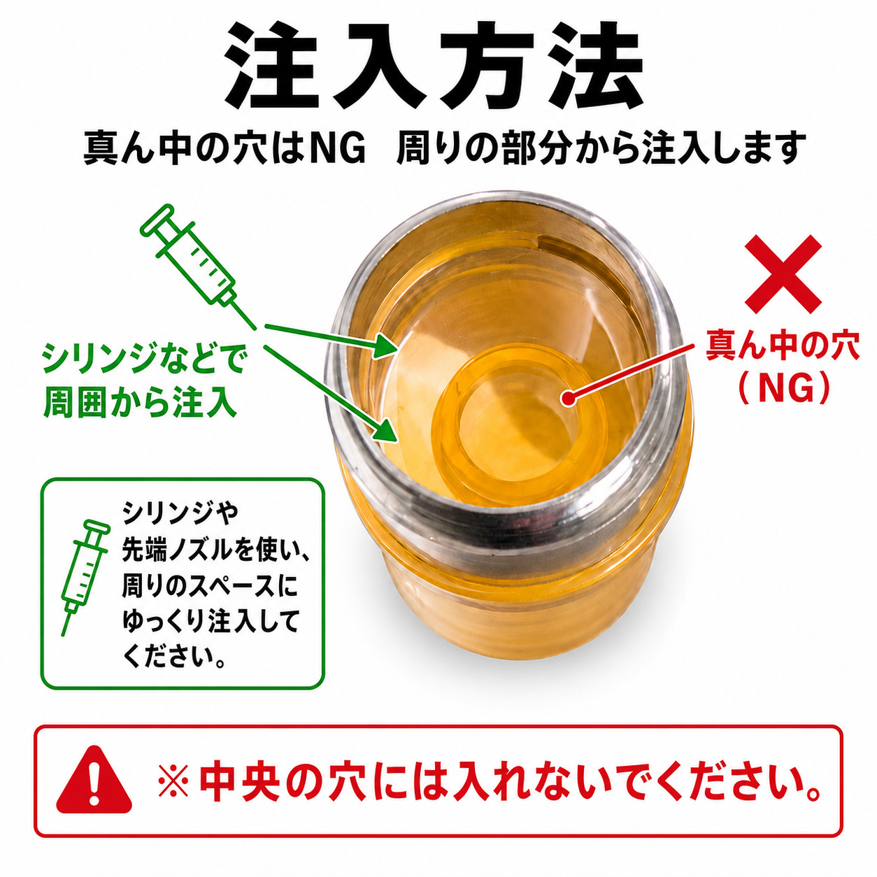 フルガラスアトマイザー 1ml【YELLOW】|510規格 ガラスカートリッジ - 画像 (3)