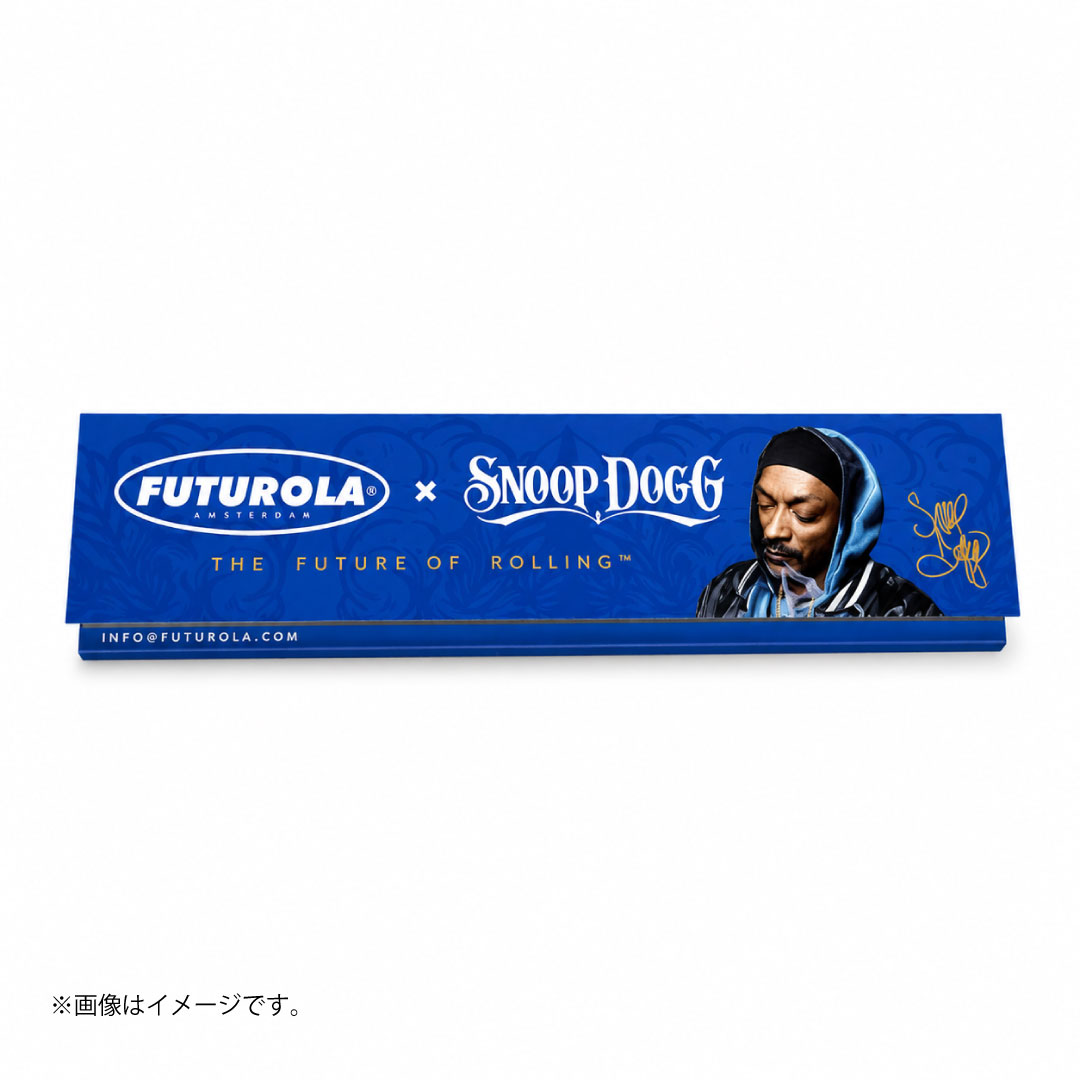 FUTUROLA×Snoop Dogg ローリングペーパー キングサイズスリム LBCブルー|単品/50パック入りBOX選択可