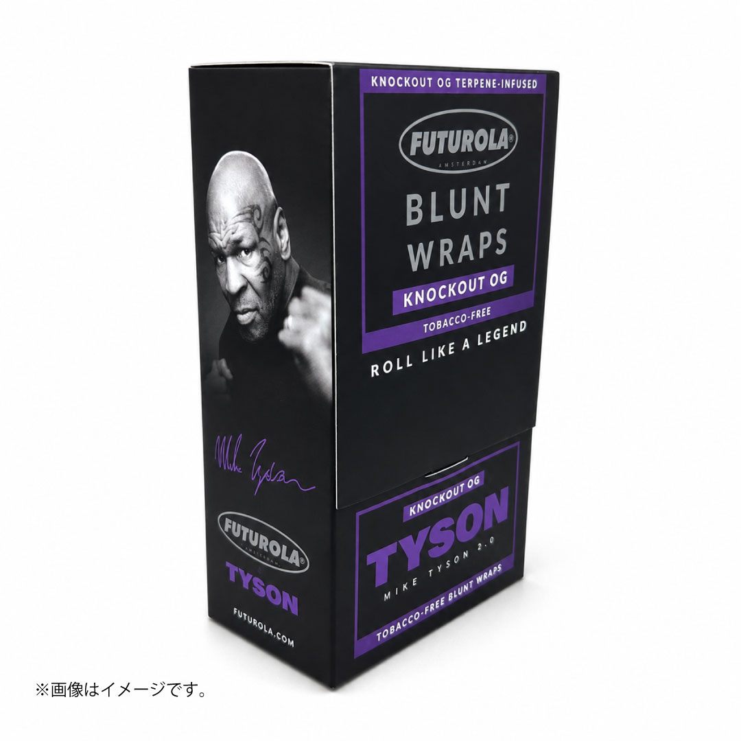 FUTUROLA×TYSON ブラントラップ ノックアウトOG|タバコフリー・テルペン配合 キングサイズ|単品/25パック入りBOX選択可 - 画像 (4)