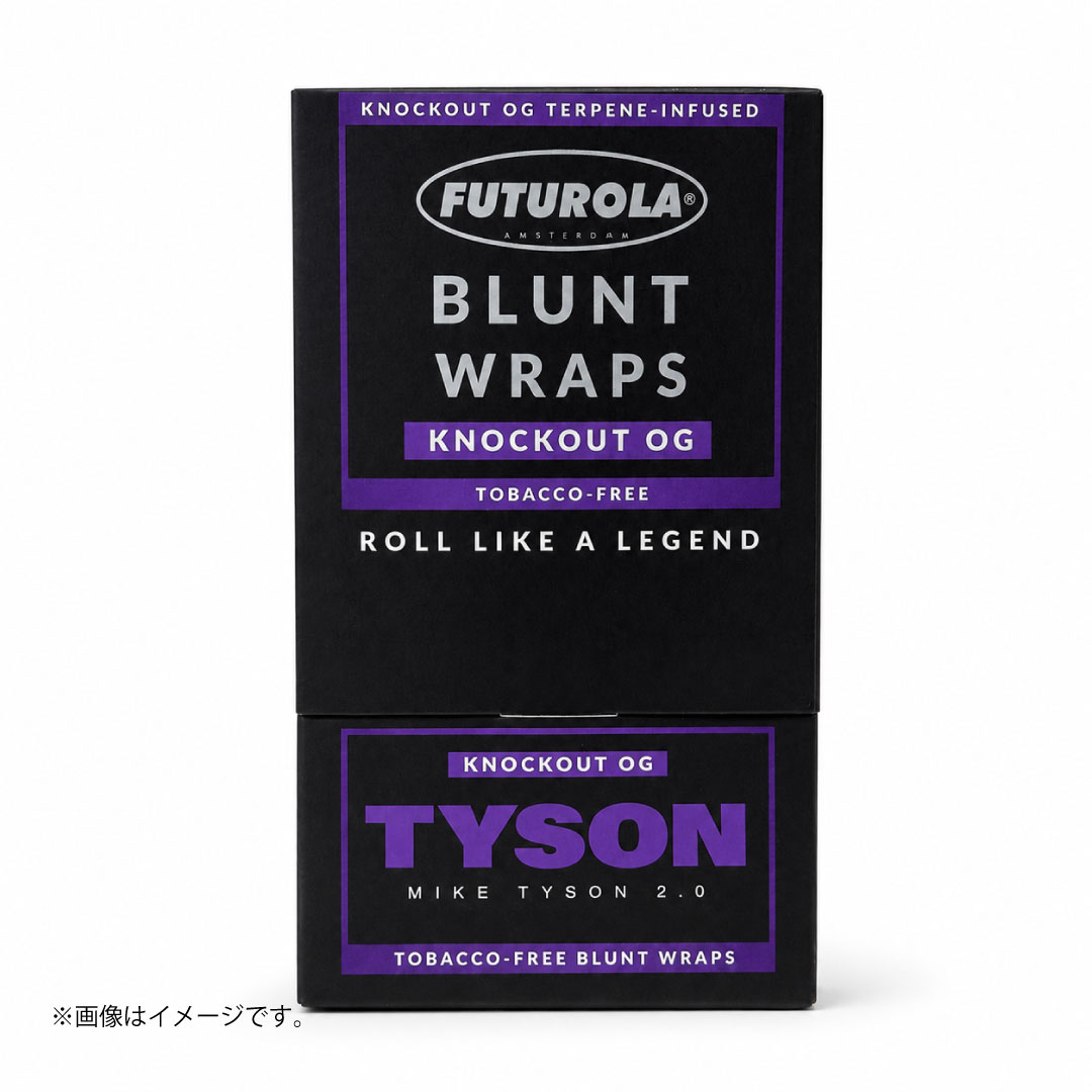 FUTUROLA×TYSON ブラントラップ ノックアウトOG|タバコフリー・テルペン配合 キングサイズ|単品/25パック入りBOX選択可 - 画像 (3)