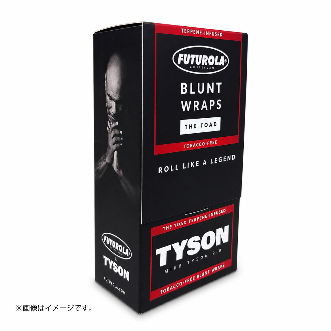 FUTUROLA×TYSON ブラントラップ ザ・トード|タバコフリー・テルペン配合 キングサイズ|単品/25パック入りBOX選択可 - 画像 (4)