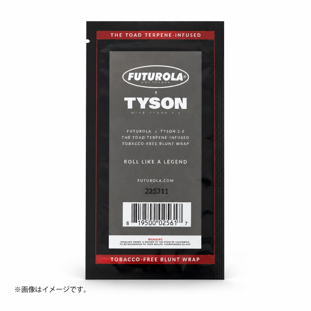 FUTUROLA×TYSON ブラントラップ ザ・トード|タバコフリー・テルペン配合 キングサイズ|単品/25パック入りBOX選択可 - 画像 (2)