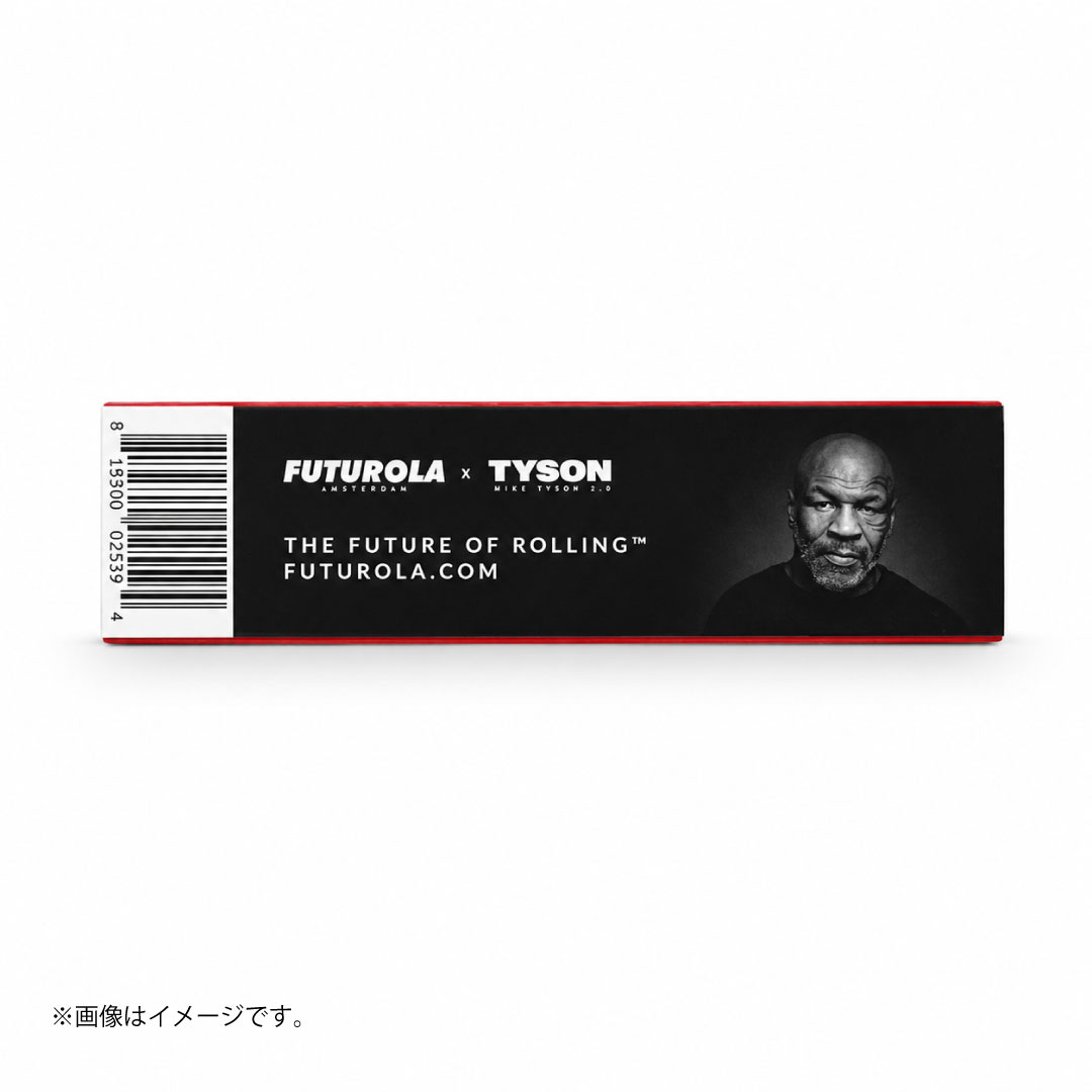 FUTUROLA×TYSON ローリングペーパー+チップ キングサイズスリム ブラウン|単品/24パック入りBOX選択可 - 画像 (2)