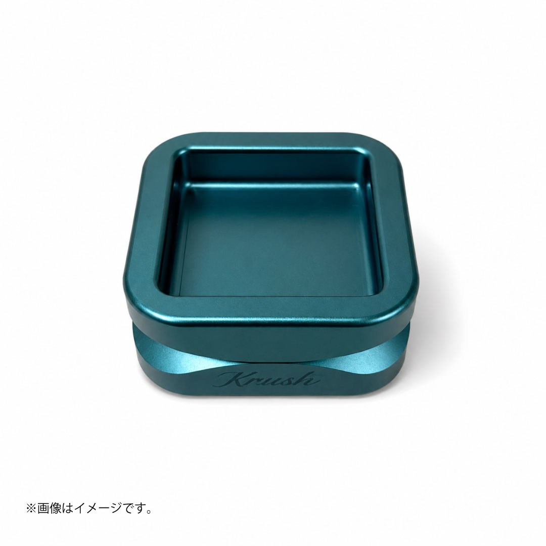 Krush XL 2.0 グラインダー エメラルドグリーン|2ピース アルミ製 75mm - 画像 (3)