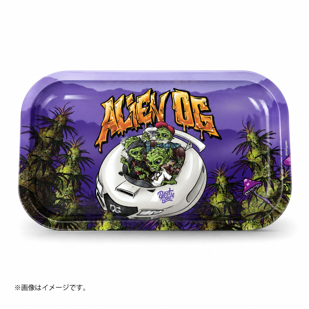 ローリングトレイ エイリアンOG|UFO×クリーチャーキャラクターデザイン Simplygreen