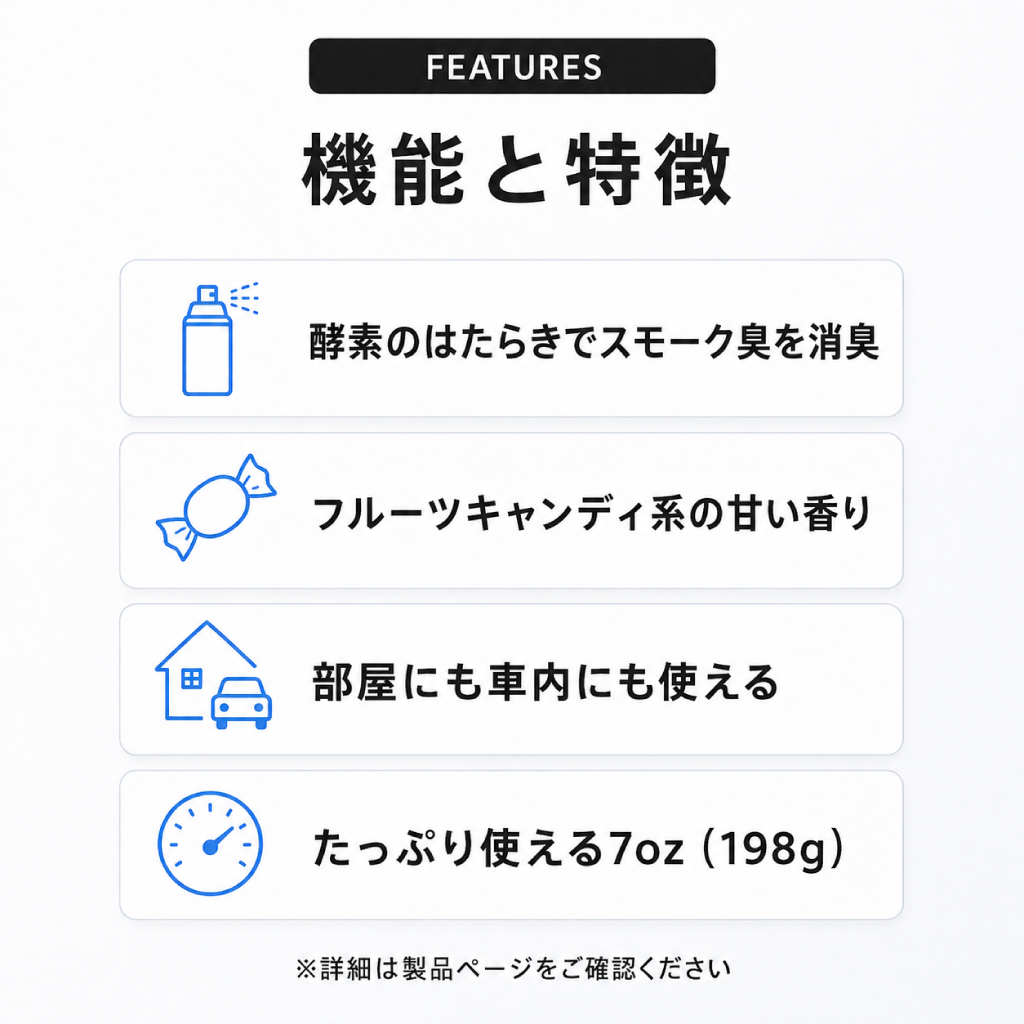 スモークオーダーエクスターミネーター ZKITTLEZ 消臭スプレー 7oz|SMOKE ODOR EXTERMINATOR - 画像 (3)
