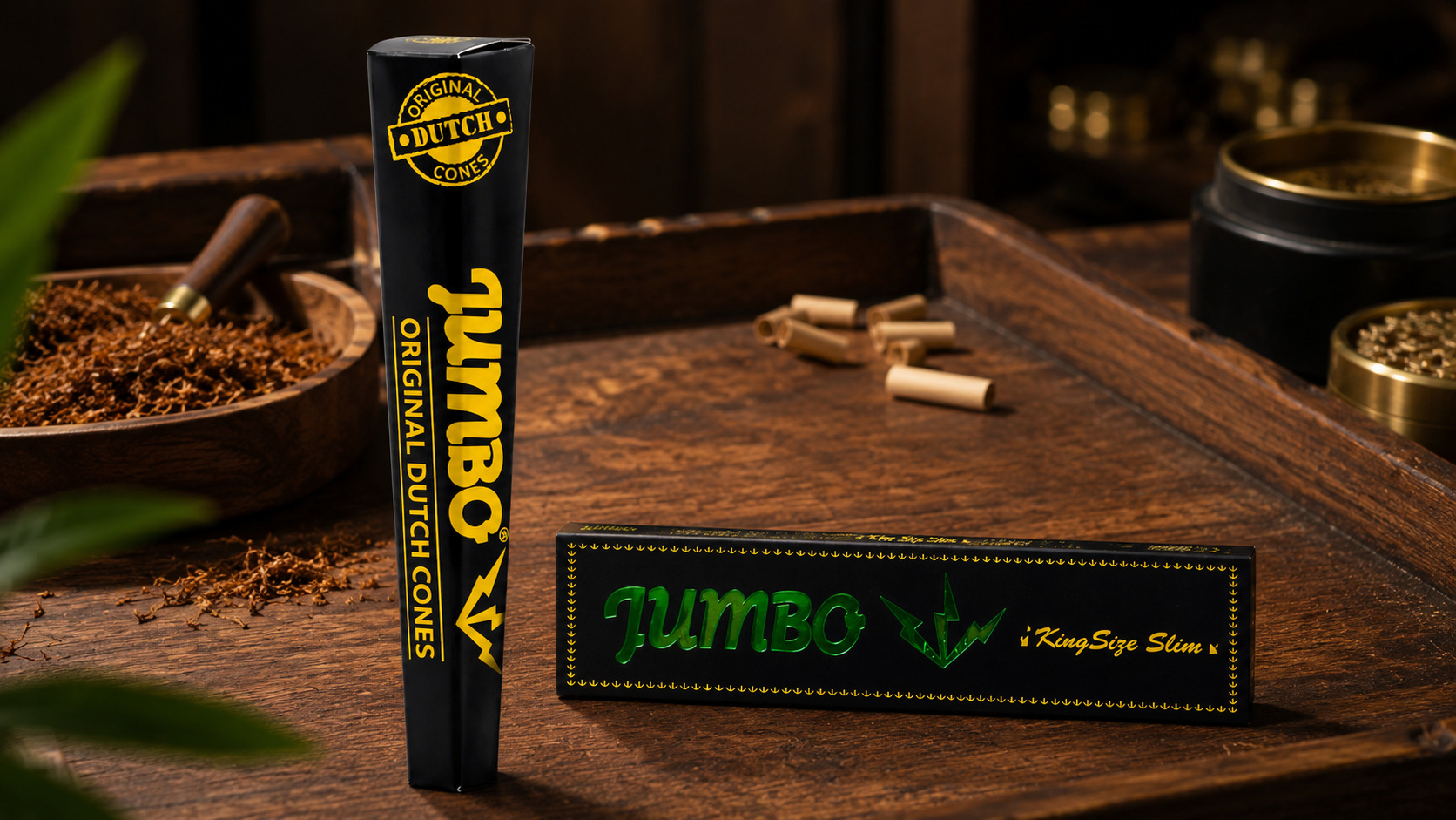 JUMBO キングサイズ プレロールコーン・ローリングペーパー