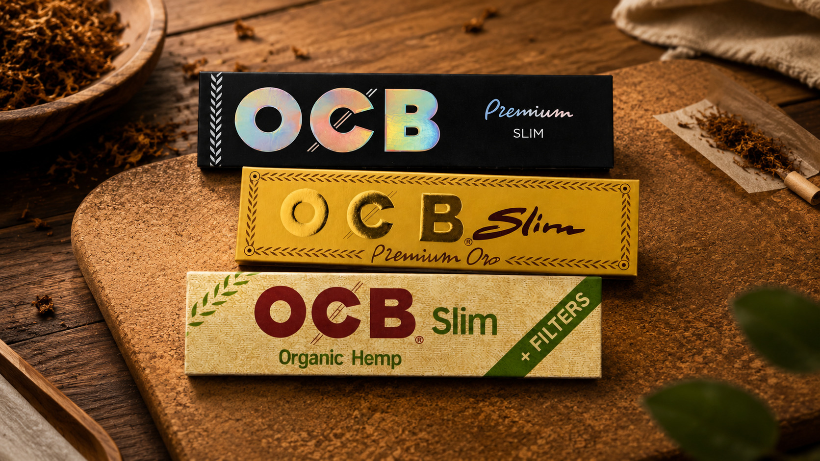 OCB フランス製プレミアムローリングペーパー