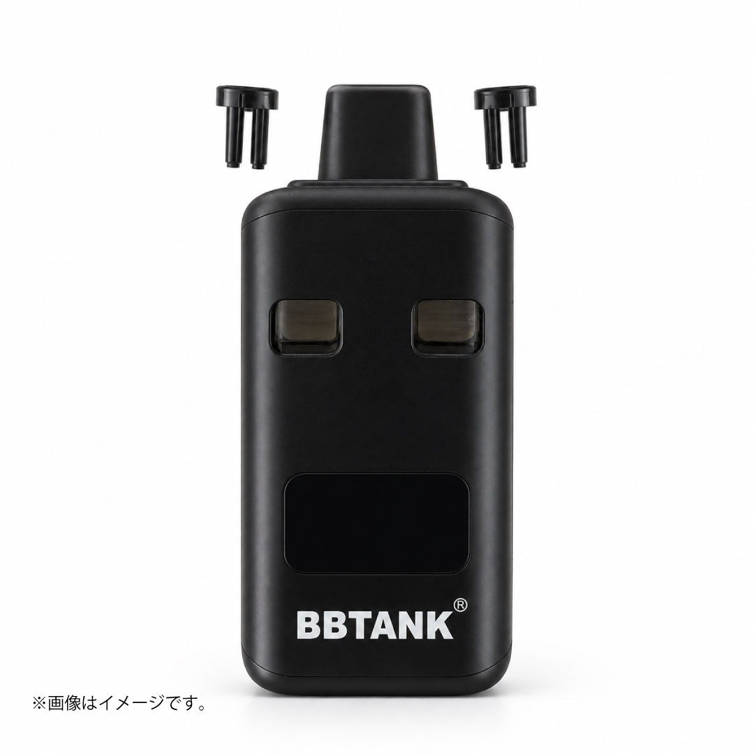 BBTANK DAX Pro ブラック 2ml(1ml×2)デュアルタンクPOD|スライド式吸い口・リフィル式 - 画像 (2)