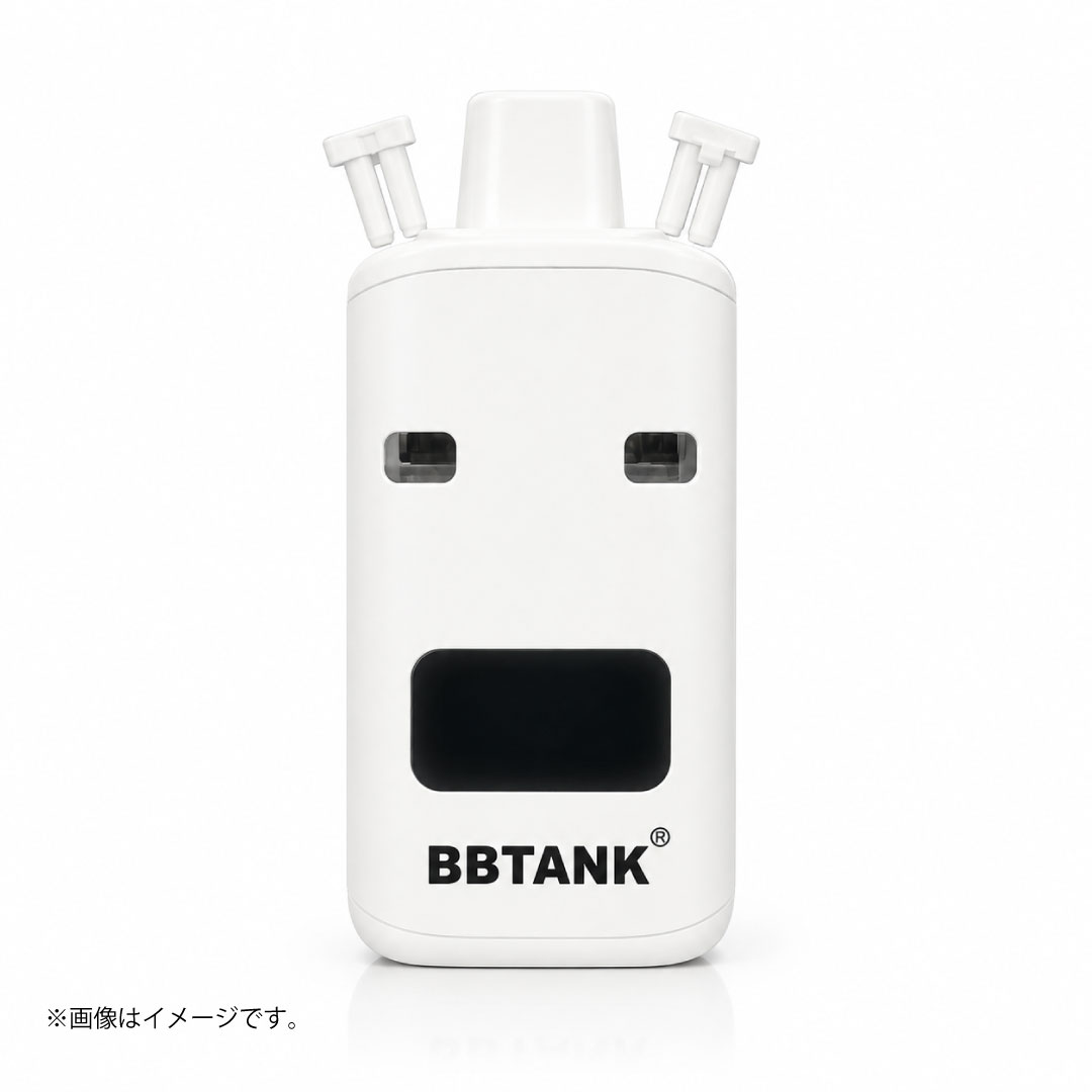 BBTANK DAX Pro ホワイト 1ml(0.5ml×2)デュアルタンクPOD|スライド式吸い口・リフィル式 - 画像 (2)