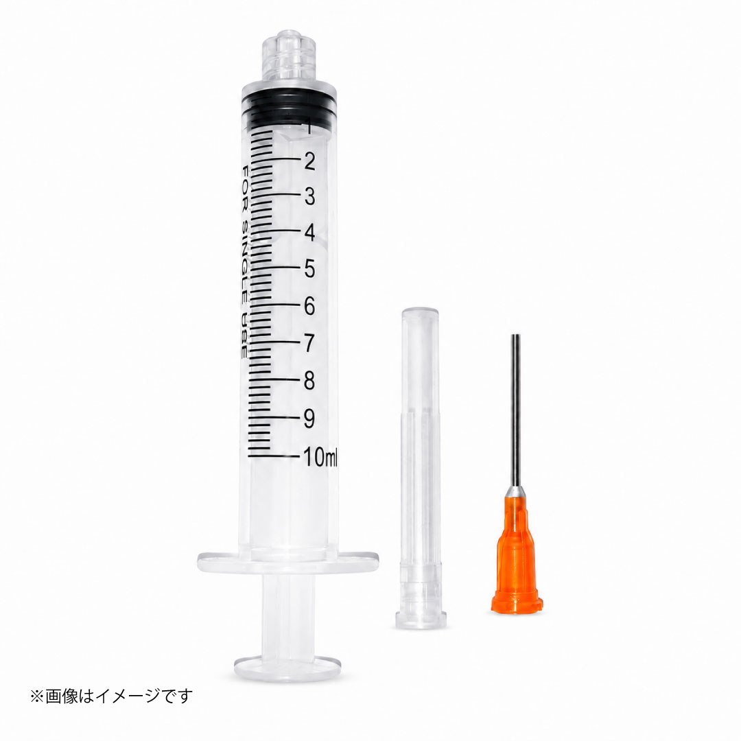ルアーロックシリンジ 10ml(ブラントニードル・キャップ付き) - 画像 (2)
