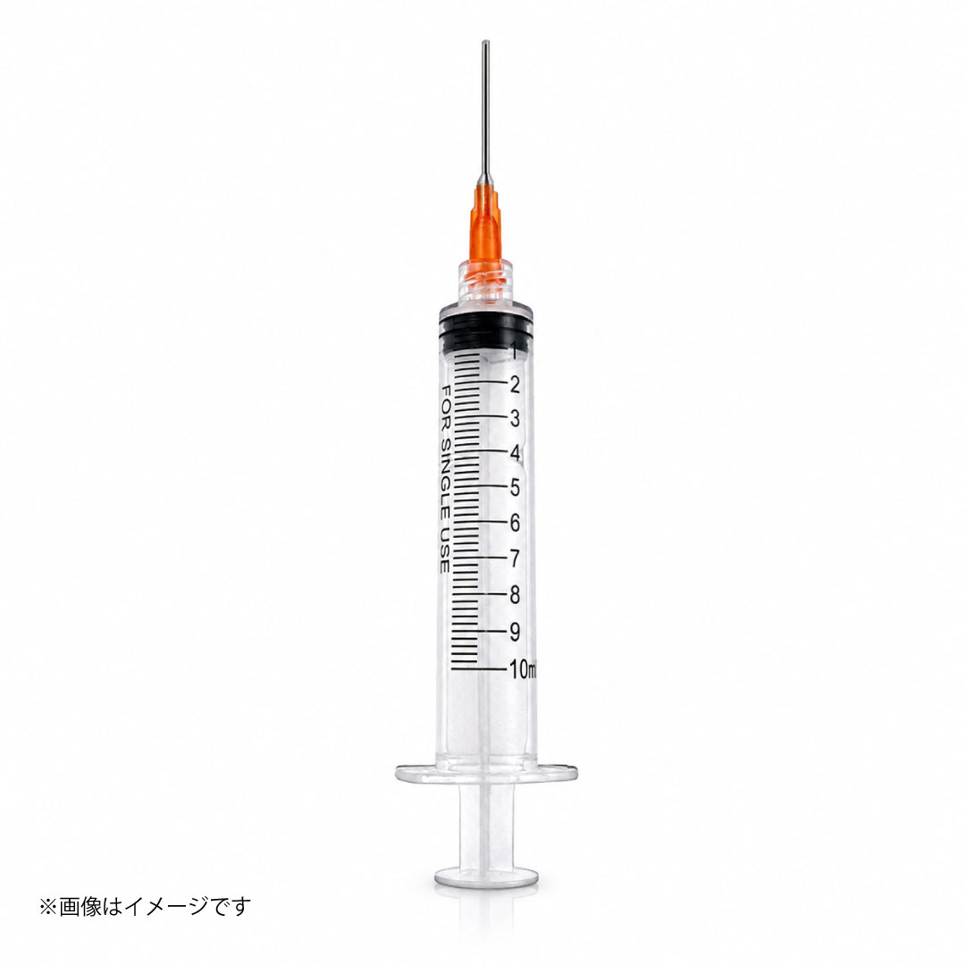 ルアーロックシリンジ 10ml(ブラントニードル・キャップ付き)