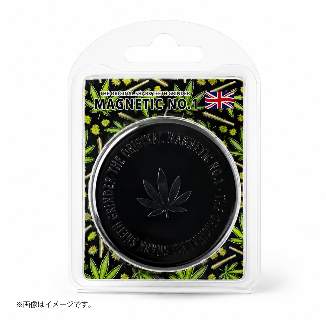 MAGNETIC NO.1 シャークティース グラインダー|マグネット式・軽量プラスチック・全6色 - 画像 (2)
