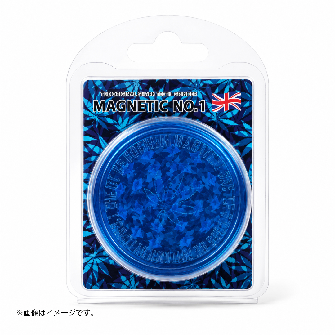 MAGNETIC NO.1 シャークティース グラインダー|マグネット式・軽量プラスチック・全6色 - 画像 (3)